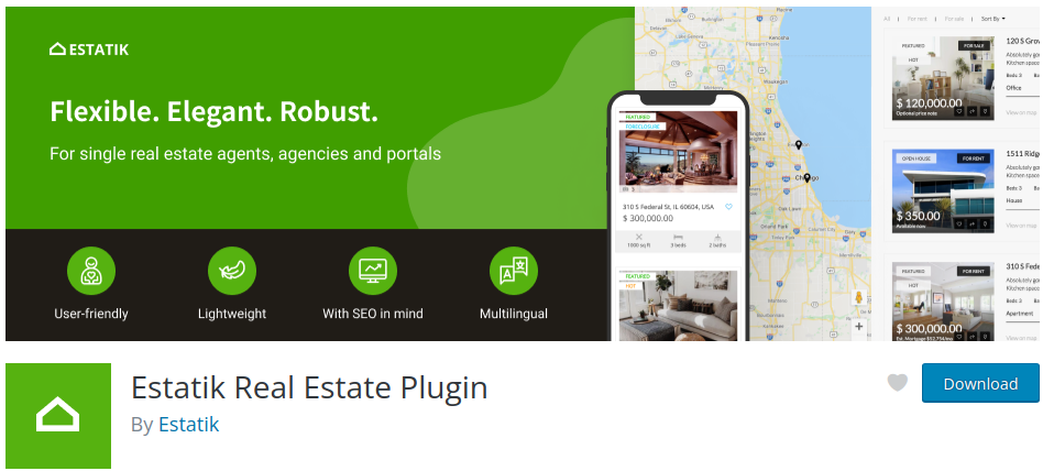 Estatik Real Estate Plugin