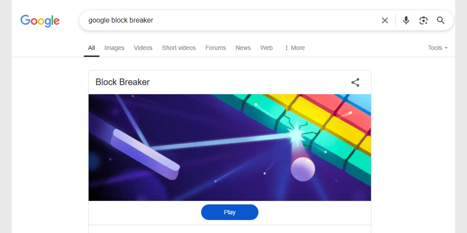 What Is Google Block Breaker?
