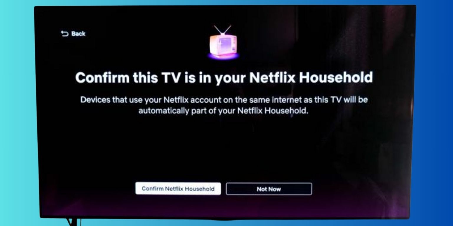 What does Netflix Household Error Mean?