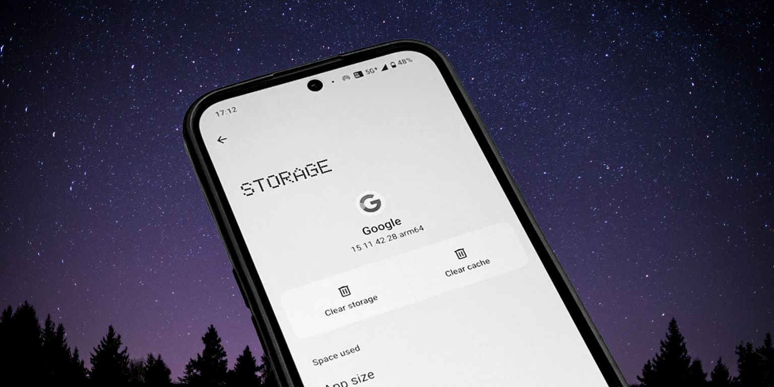 Clear the Google App Cache and Data