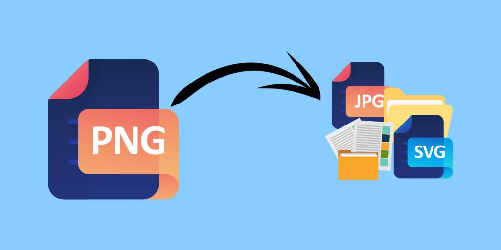 How to convert PNG files