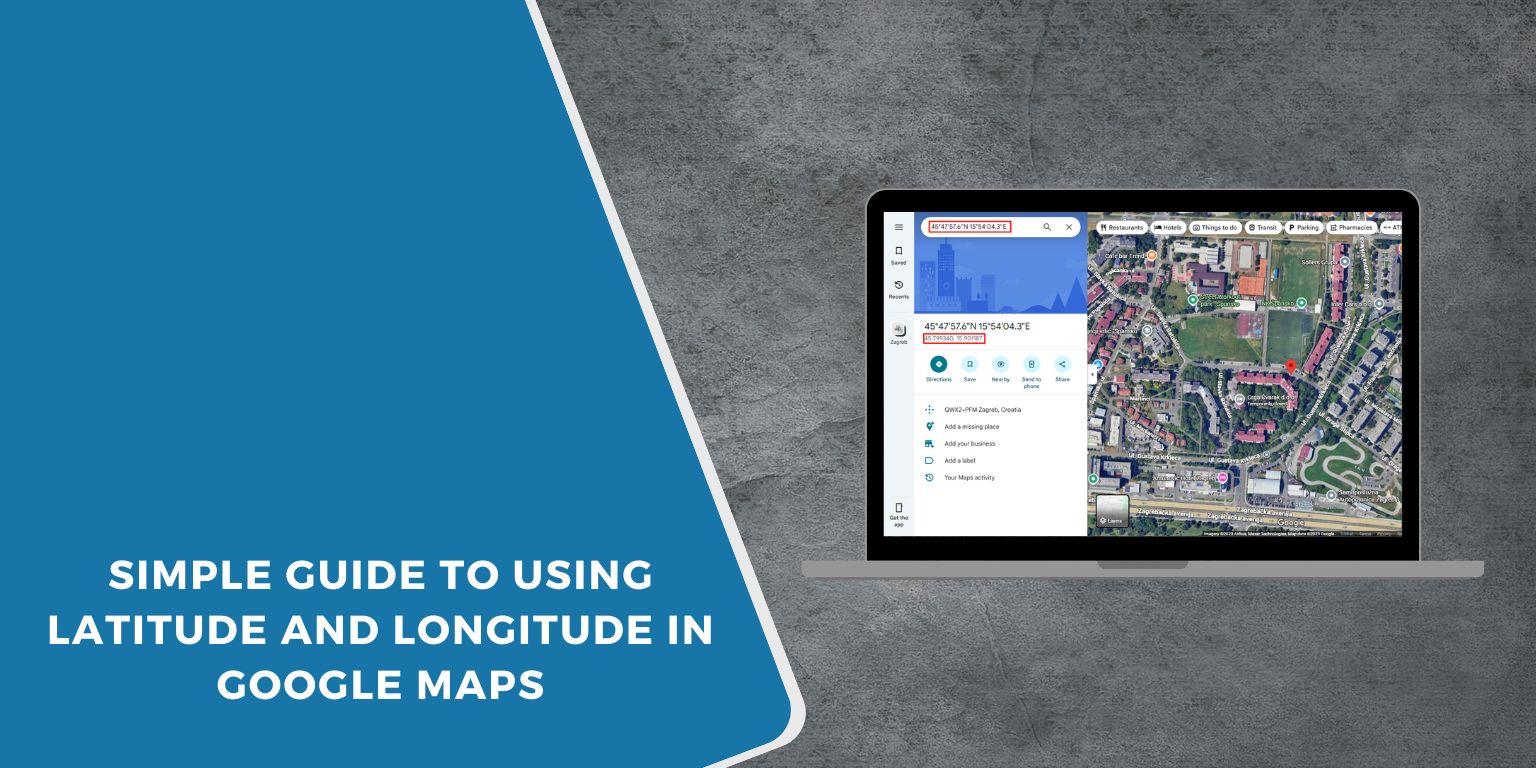 Latitude and Longitude in Google Maps