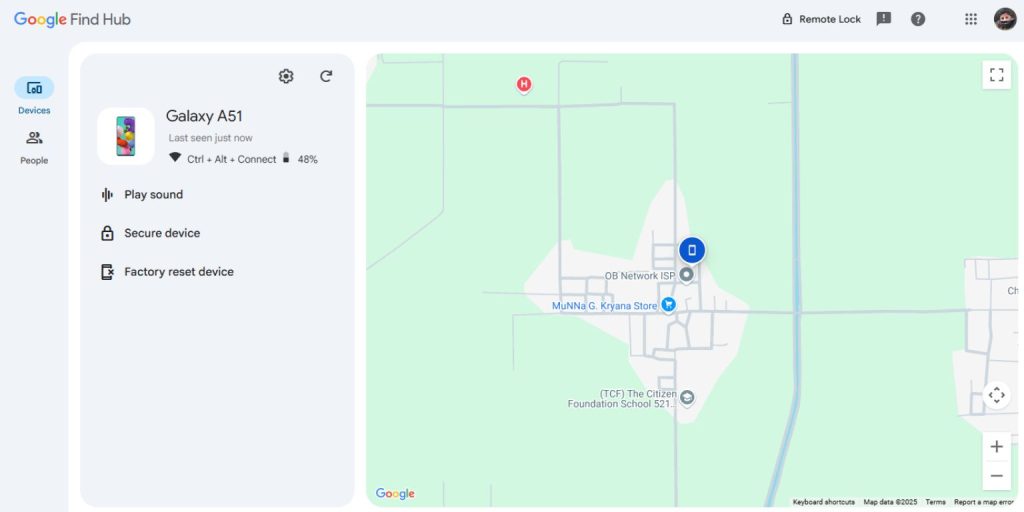 Use Google’s Find My Device (If Enabled)