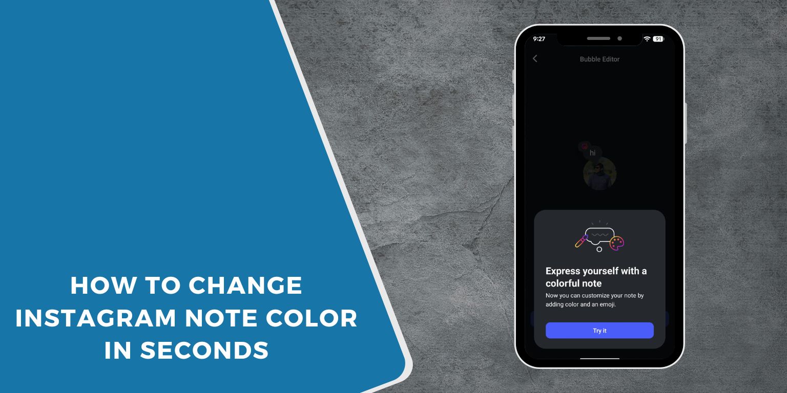 How to Change Instagram Note Color in Seconds