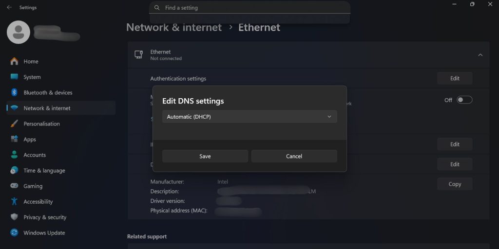 Change Your DNS Settings
