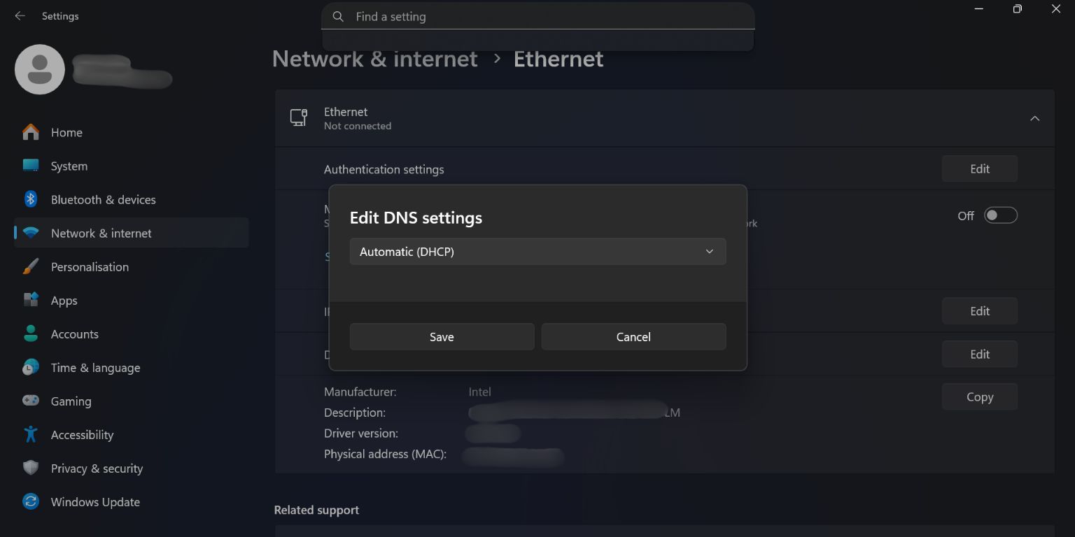 Change Your DNS Settings