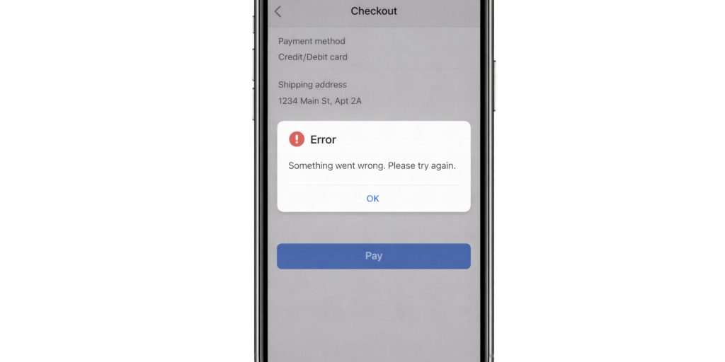 What Is “An Unexpected Error Has Occurred. Please Try Again Later. [or-cadut-07]