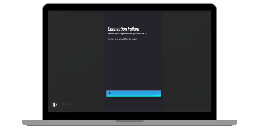 What Is Rainbow Six Siege Error Code 4-0xfff0be25